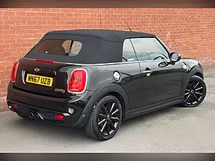 Used 2017 MINI Convertible Cooper S Black - Interior and Exterior details 6