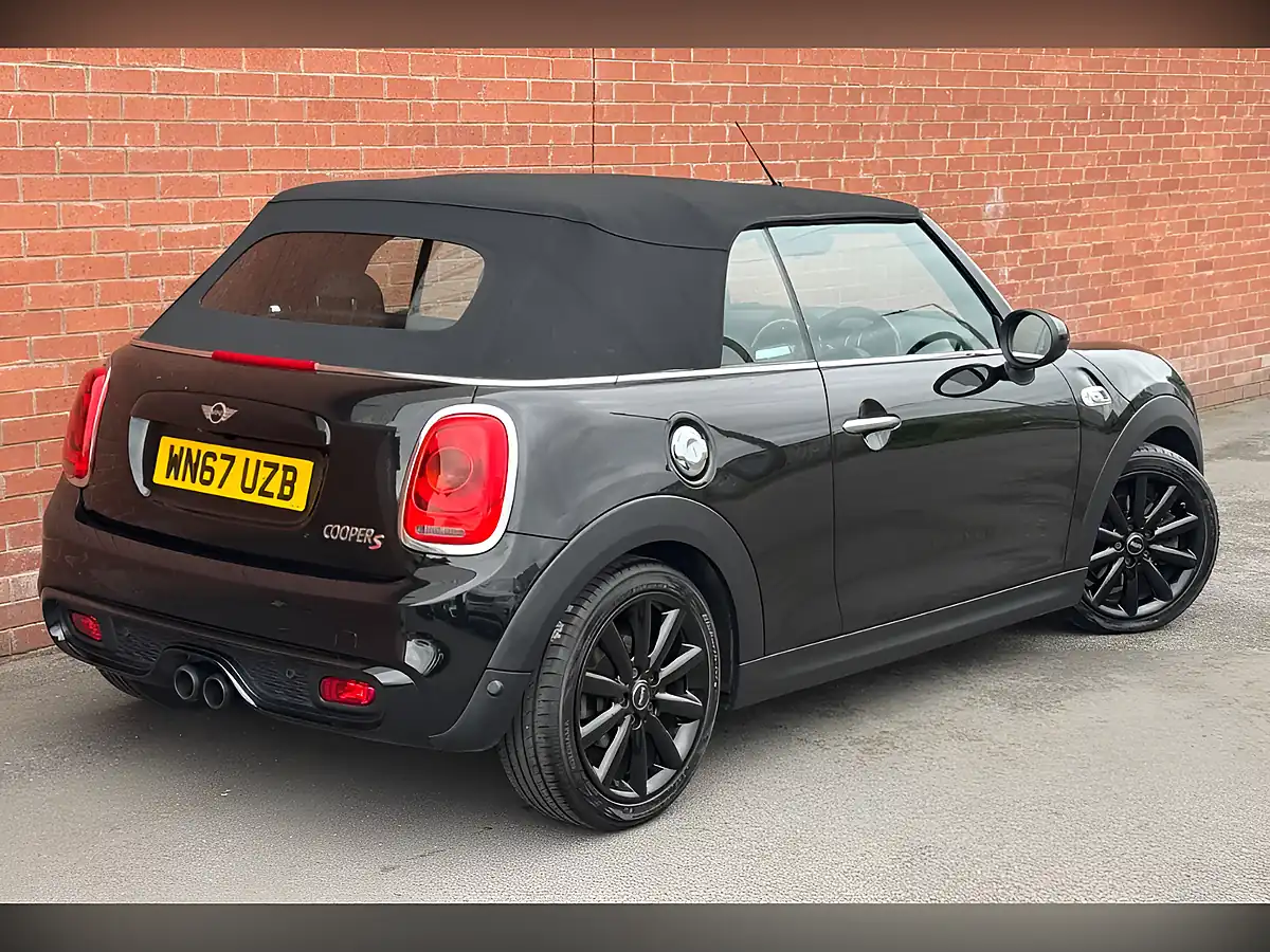 Used 2017 MINI Convertible Cooper S Black - Interior and Exterior details 6