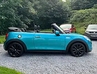 Used 2017 MINI Convertible Cooper S Caribbean Aqua - Interior and Exterior details 11