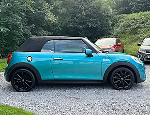 Used 2017 MINI Convertible Cooper S Caribbean Aqua - Interior and Exterior details 2