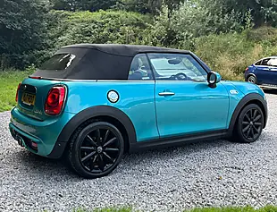 Used 2017 MINI Convertible Cooper S Caribbean Aqua - Interior and Exterior details 3