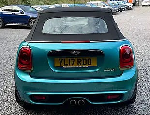 Used 2017 MINI Convertible Cooper S Caribbean Aqua - Interior and Exterior details 4