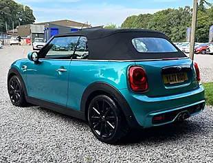 Used 2017 MINI Convertible Cooper S Caribbean Aqua - Interior and Exterior details 5