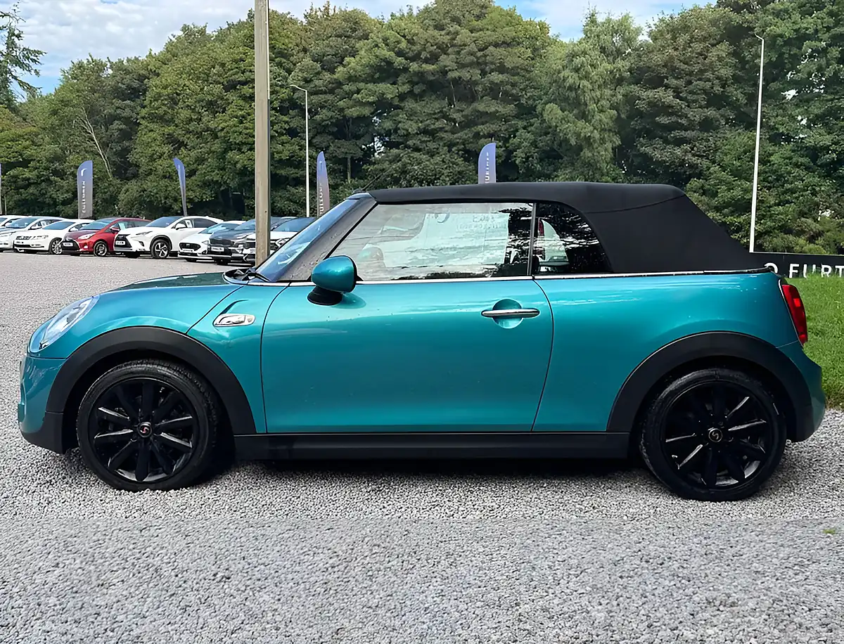 Used 2017 MINI Convertible Cooper S Caribbean Aqua - Interior and Exterior details 6