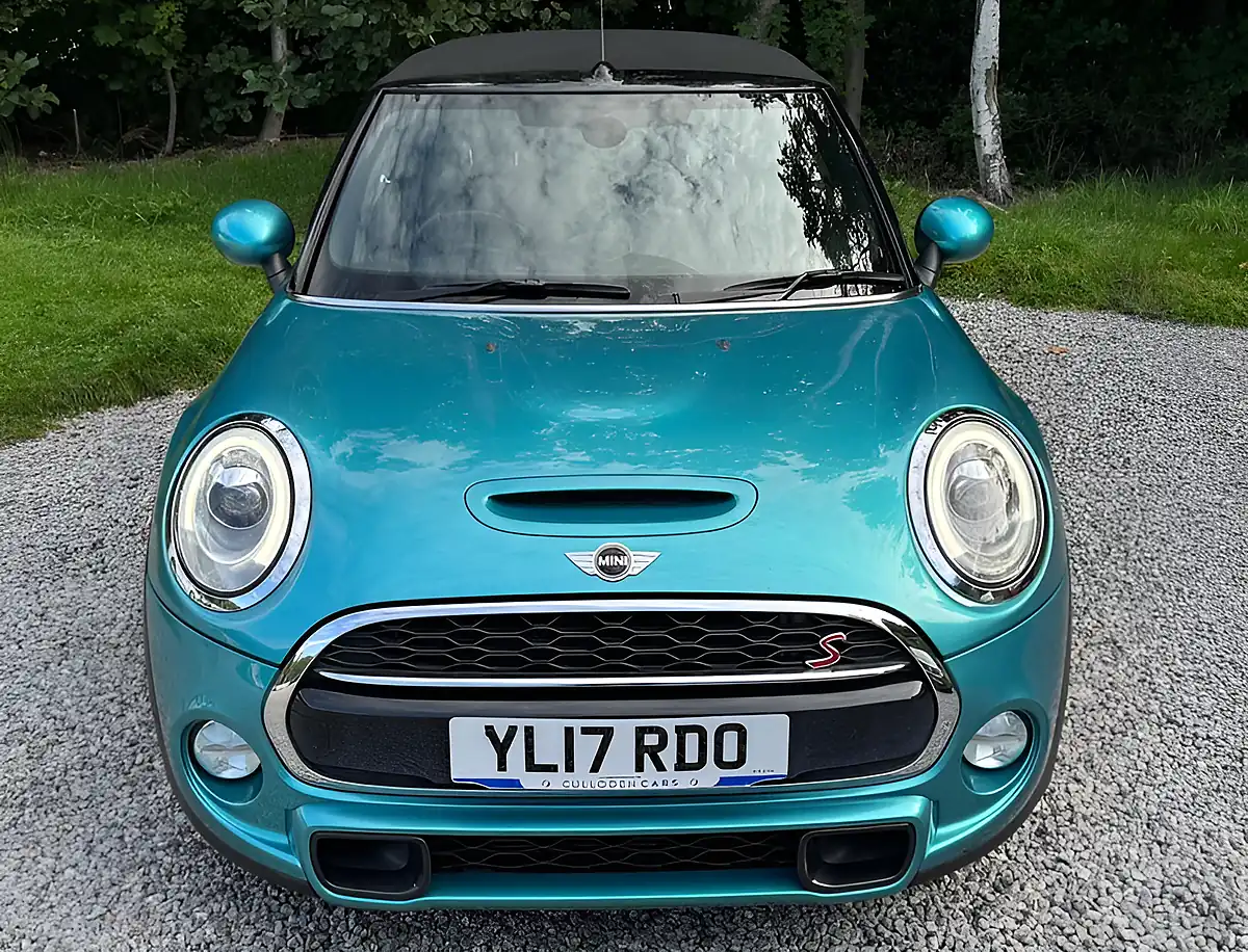 Used 2017 MINI Convertible Cooper S Caribbean Aqua - Interior and Exterior details 8