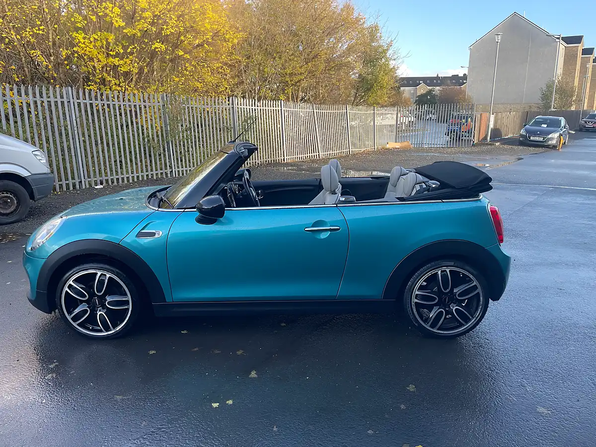 Used 2017 MINI Convertible Cooper Turquoise - Interior and Exterior details 16
