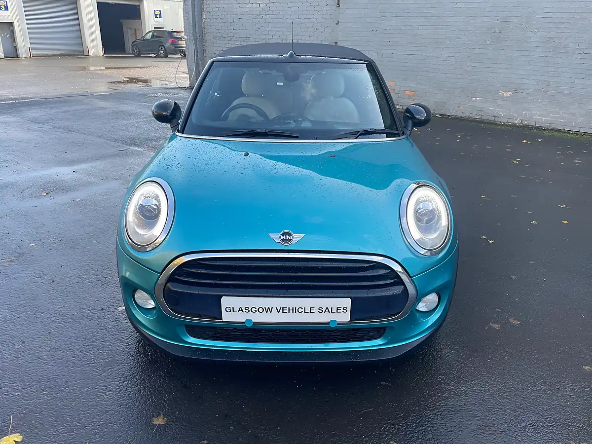 Used 2017 MINI Convertible Cooper Turquoise - Interior and Exterior details 2