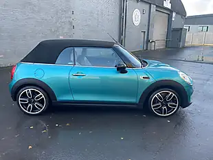 Used 2017 MINI Convertible Cooper Turquoise - Interior and Exterior details 4