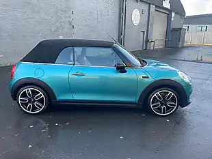 Used 2017 MINI Convertible Cooper Turquoise - Interior and Exterior details 4