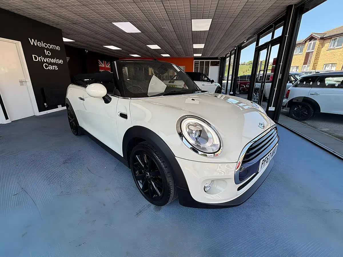 Used 2017 MINI Convertible Cooper White - Interior and Exterior details 5