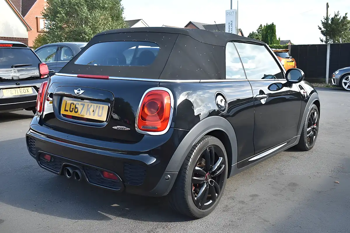 Used 2017 MINI Convertible John Cooper Works Black - Interior and Exterior details 4