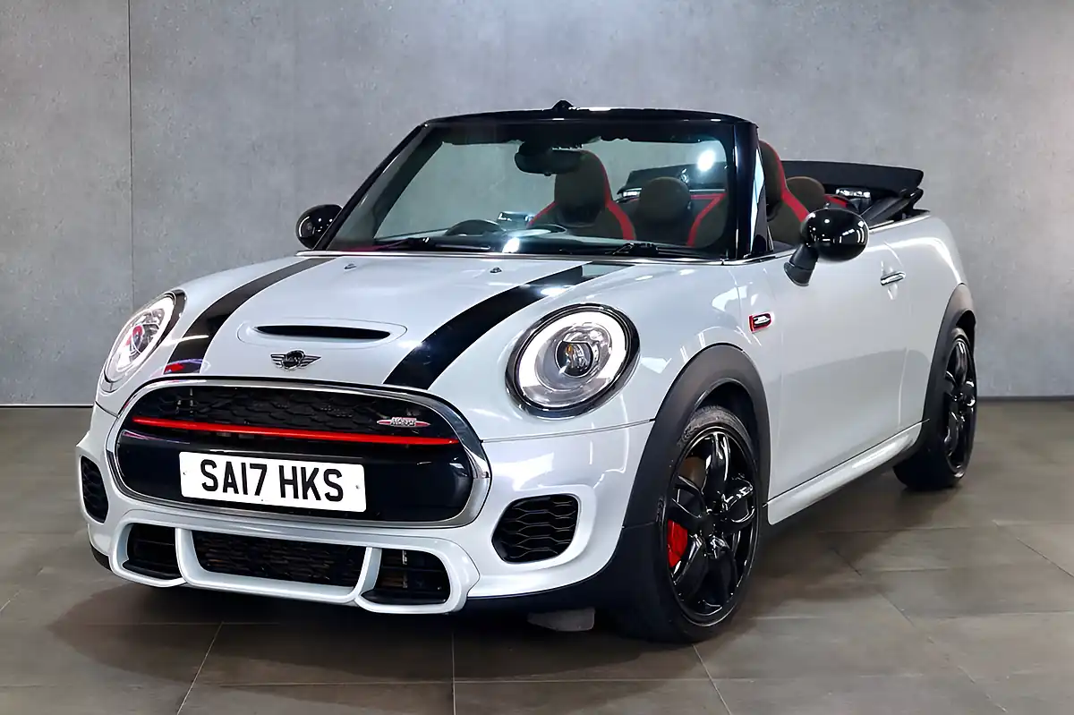 Used 2017 MINI Convertible John Cooper Works Silver - Interior and Exterior details 7