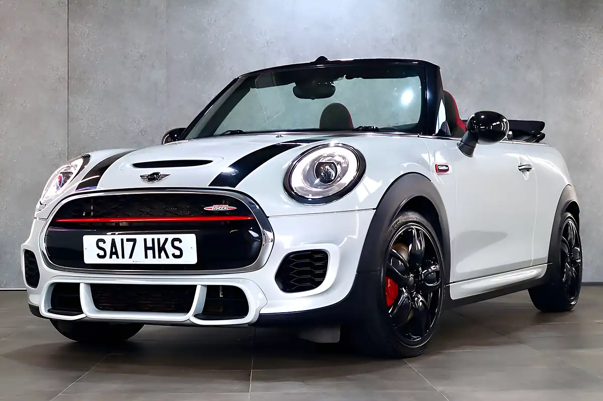 Used 2017 MINI Convertible John Cooper Works Silver - Interior and Exterior details 8