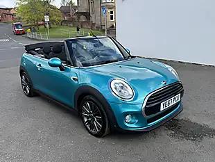 Used 2017 MINI Cooper Convertible Blue - Interior and Exterior details 10