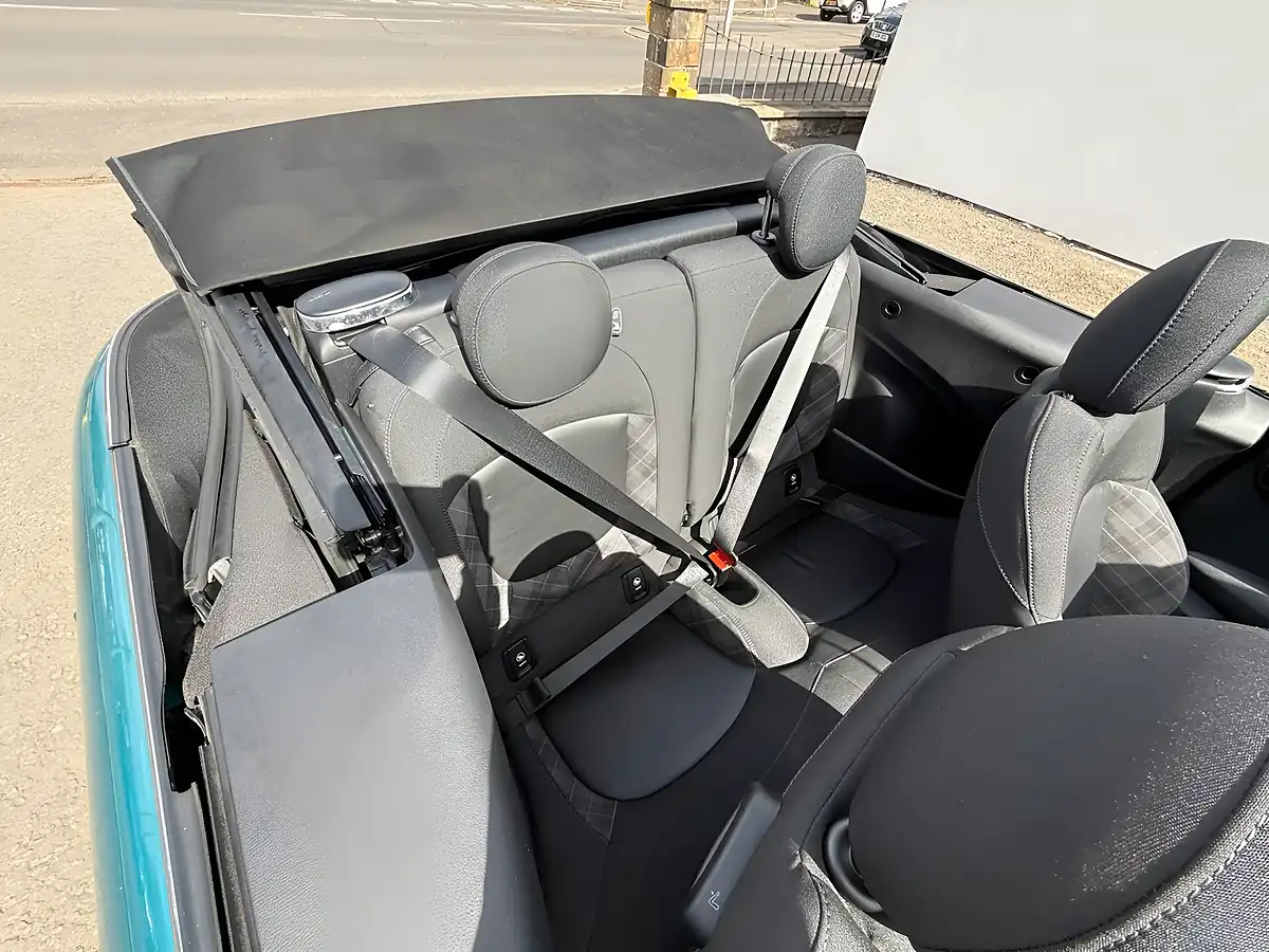 Used 2017 MINI Cooper Convertible Blue - Interior and Exterior details 15