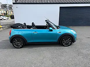 Used 2017 MINI Cooper Convertible Blue - Interior and Exterior details 2