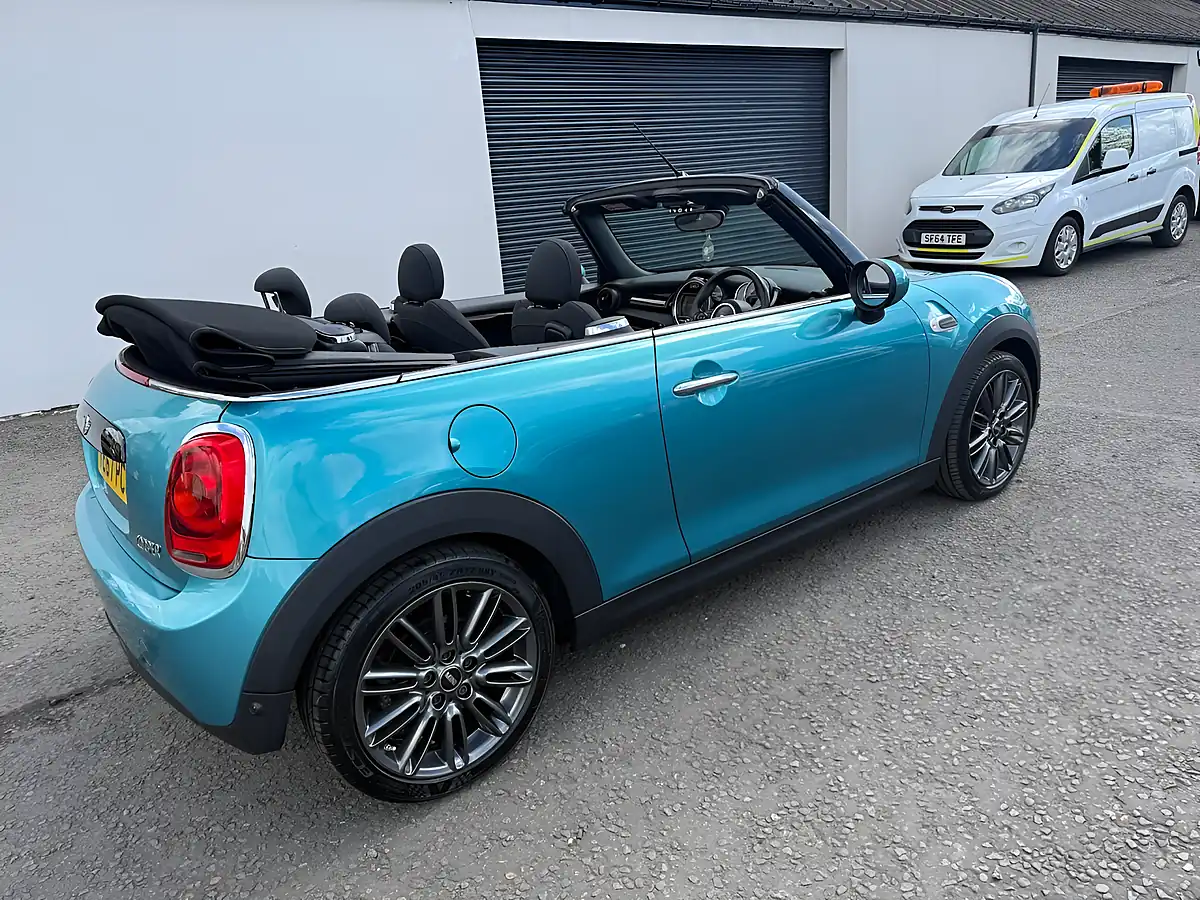 Used 2017 MINI Cooper Convertible Blue - Interior and Exterior details 3