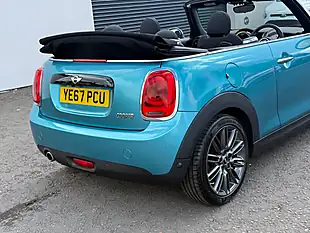 Used 2017 MINI Cooper Convertible Blue - Interior and Exterior details 4