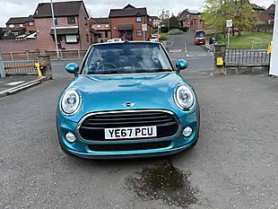 Used 2017 MINI Cooper Convertible Blue - Interior and Exterior details 9