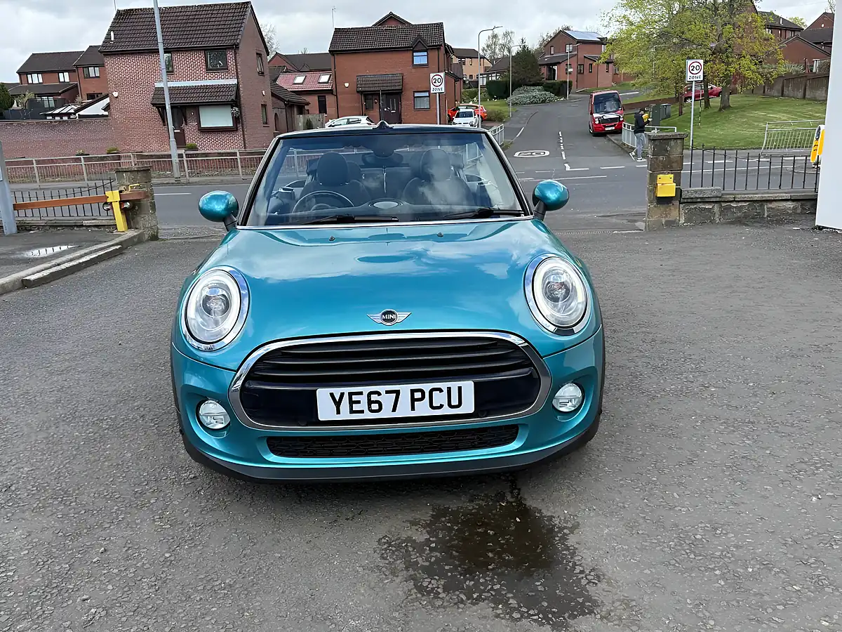 Used 2017 MINI Cooper Convertible Blue - Interior and Exterior details 9