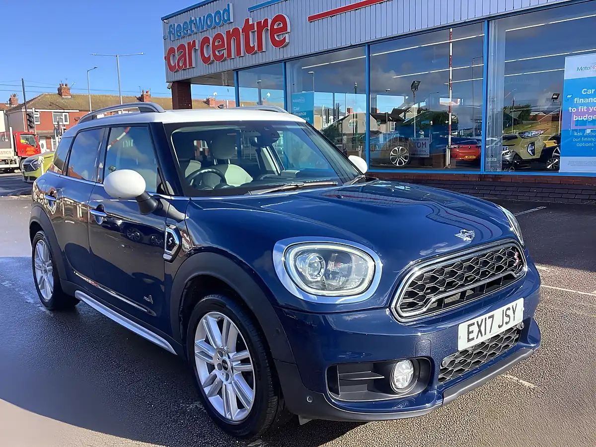 Used 2017 MINI Countryman Cooper S Lapisluxury Blue - Front View