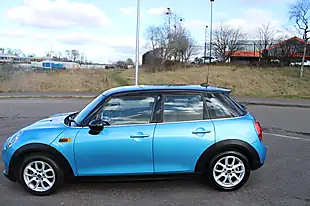Used 2017 MINI Hatchback Cooper Electric Blue Metallic - Interior and Exterior details 2