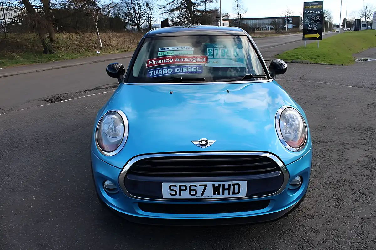 Used 2017 MINI Hatchback Cooper Electric Blue Metallic - Interior and Exterior details 4