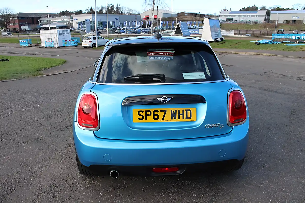 Used 2017 MINI Hatchback Cooper Electric Blue Metallic - Interior and Exterior details 9