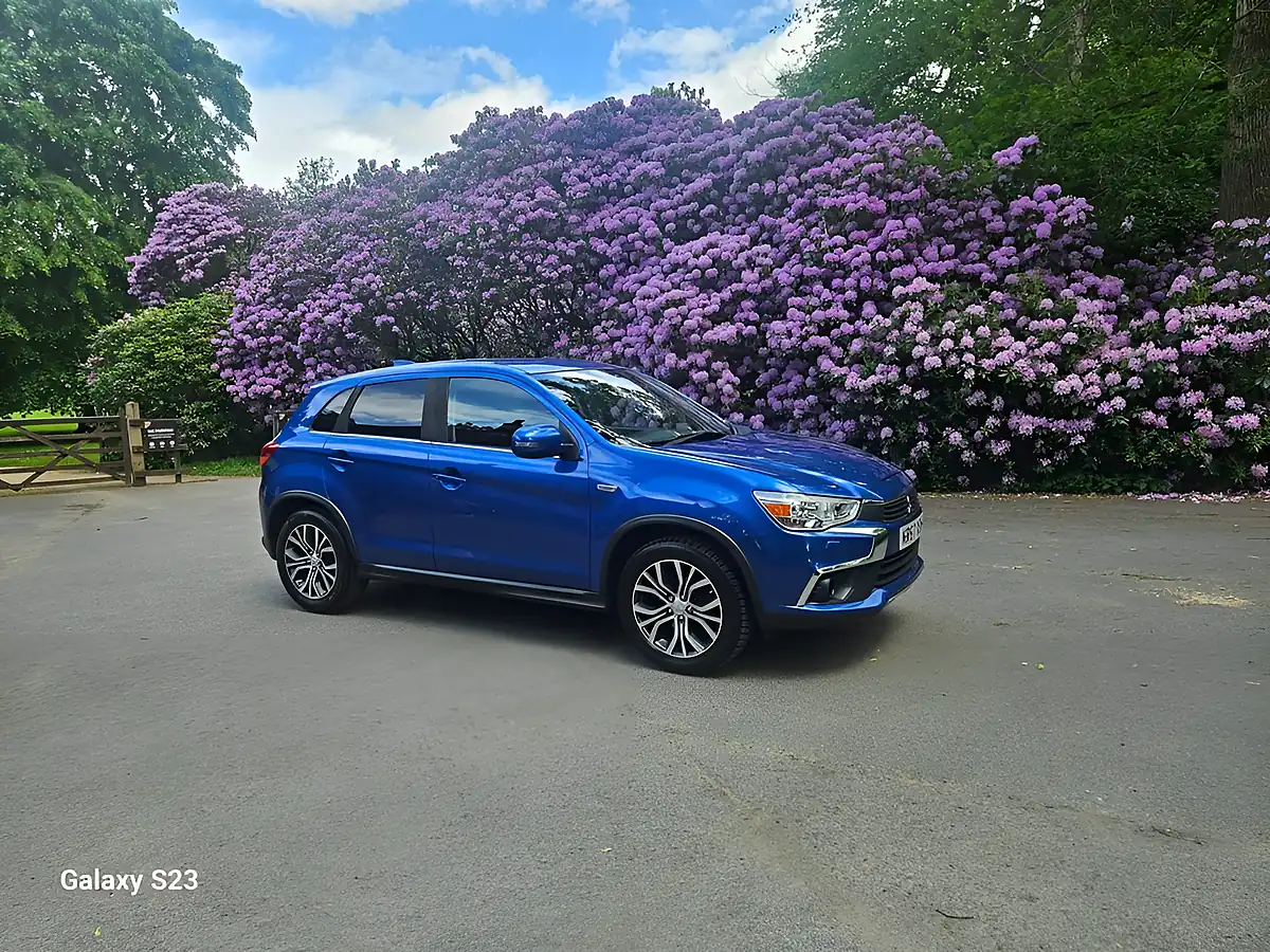 Used 2017 Mitsubishi Asx 3 Blue - Front View