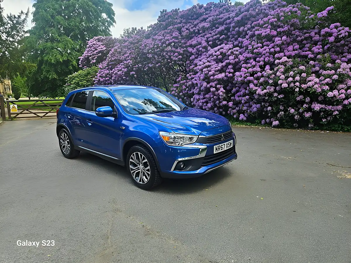 Used 2017 Mitsubishi Asx 3 Blue - Interior and Exterior details 3