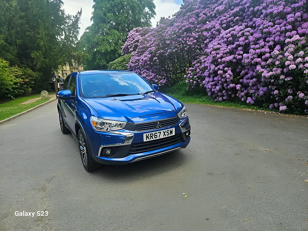 Used 2017 Mitsubishi Asx 3 Blue - Interior and Exterior details 4