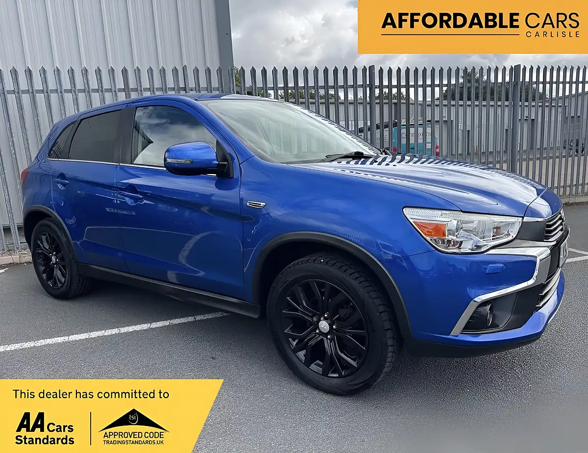 Used 2017 Mitsubishi Asx 3 Blue - Front View