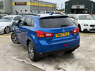 Used 2017 Mitsubishi Asx 4 Blue - Interior and Exterior details 8