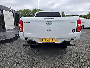 Used 2017 Mitsubishi L200 Titan White - Interior and Exterior details 14