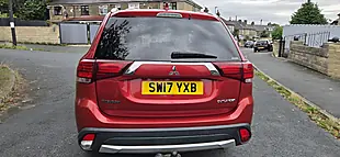 Used 2017 Mitsubishi Outlander 4 Red - Interior and Exterior details 10