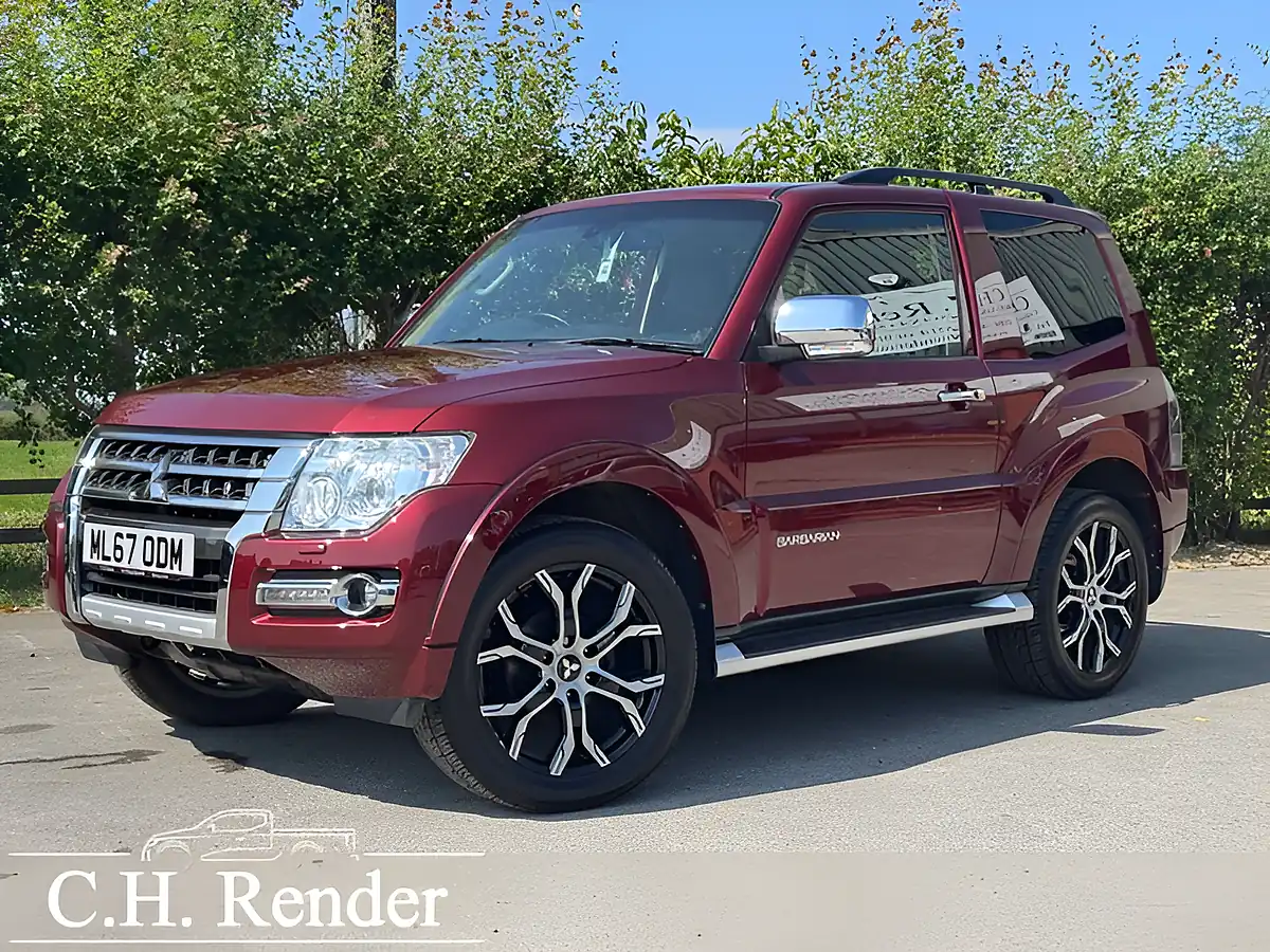Used 2017 Mitsubishi Shogun Barbarian Red - Front View
