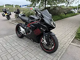 Used 2017 Mv Agusta F3 800 Red/Grey - Interior and Exterior details 3
