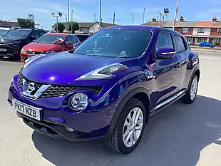 Used 2017 Nissan Juke N-Connecta Blue - Interior and Exterior details 3
