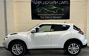 Used 2017 Nissan Juke N-Connecta White - Interior and Exterior details 6