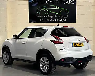 Used 2017 Nissan Juke N-Connecta White - Interior and Exterior details 7