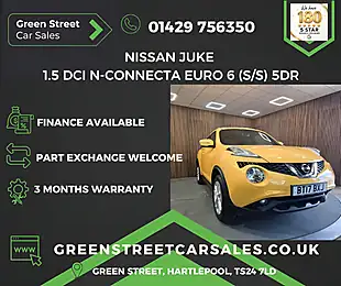 Used 2017 Nissan Juke N-Connecta Yellow - Interior and Exterior details 2