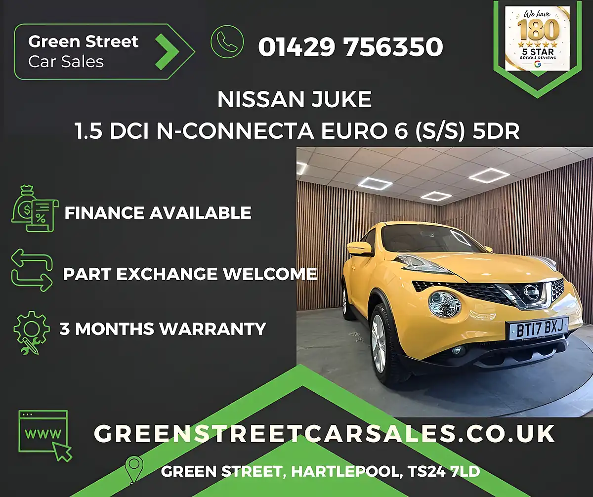 Used 2017 Nissan Juke N-Connecta Yellow - Interior and Exterior details 2