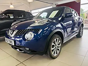Used 2017 Nissan Juke Tekna Blue - Interior and Exterior details 3