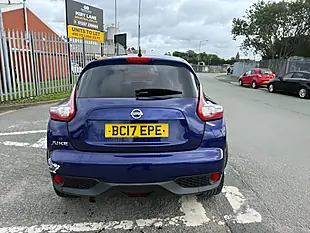 Used 2017 Nissan Juke Tekna Blue - Interior and Exterior details 12