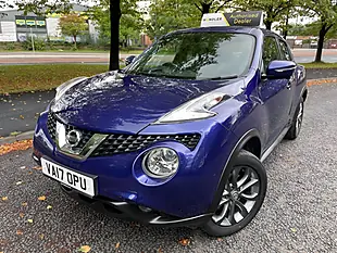 Used 2017 Nissan Juke Tekna Blue - Interior and Exterior details 12