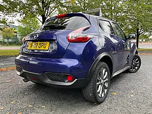 Used 2017 Nissan Juke Tekna Blue - Interior and Exterior details 13