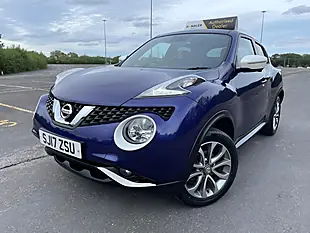 Used 2017 Nissan Juke Tekna Blue - Interior and Exterior details 12