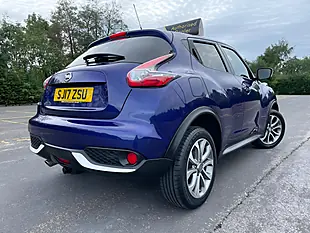 Used 2017 Nissan Juke Tekna Blue - Interior and Exterior details 13