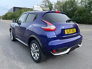 Used 2017 Nissan Juke Tekna Blue - Interior and Exterior details 6