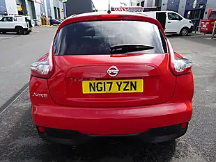 Used 2017 Nissan Juke Tekna Flame Red - Interior and Exterior details 15